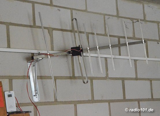 Funkthermometer Reichweite vergr&ouml;ssern: 7-Element-Yagi-Uda-Richtantenne f&uuml;r das 70cm-Band