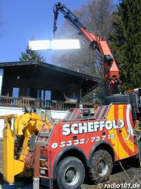 Solarkollektoren: Installation / Montage (anklicken zum Vergr&ouml;�ern)